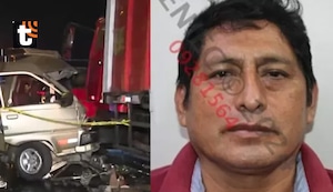 Camioneta impacta contra miniván: hombre de 58 años fallece tras accidente
