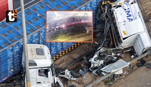 ¡Imágenes de terror! Video revela el brutal choque en la Panamericana Sur que mató a dos trabajadores municipales y dejó varios heridos