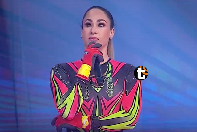 Melissa Loza volvió a Esto es guerra: Cuerpo y mente. (Foto: Composición Trome - Captura América TV)