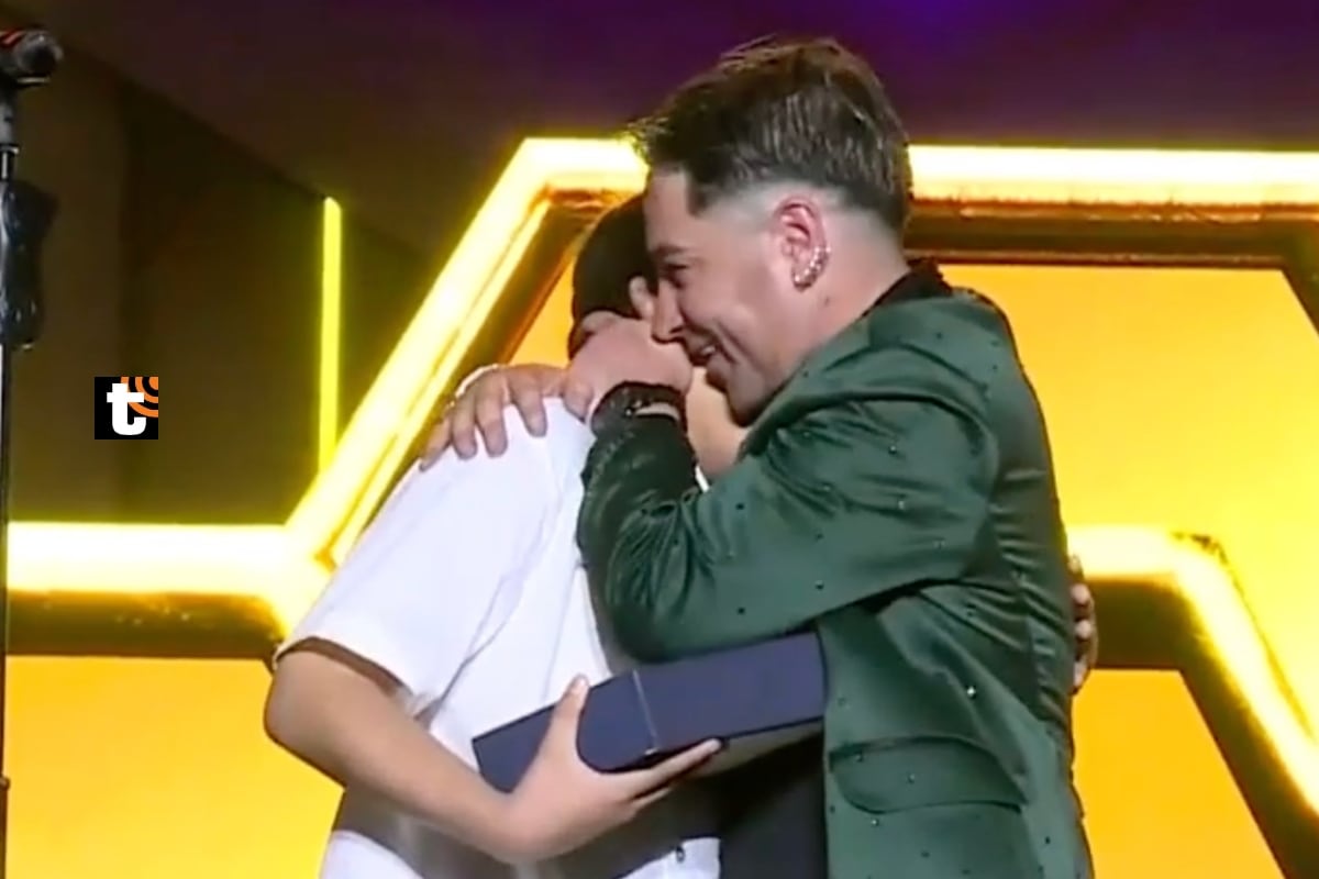 Luisito Sánchez se sorprendió al escuchar las palabras de su hijo.