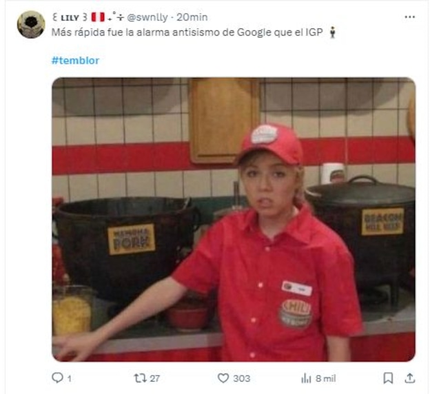 TROME | Temblor en Lima: Los memes tras el fuerte sismo y por qué no sonó la alerta de SISMATE (Foto: Twitter)