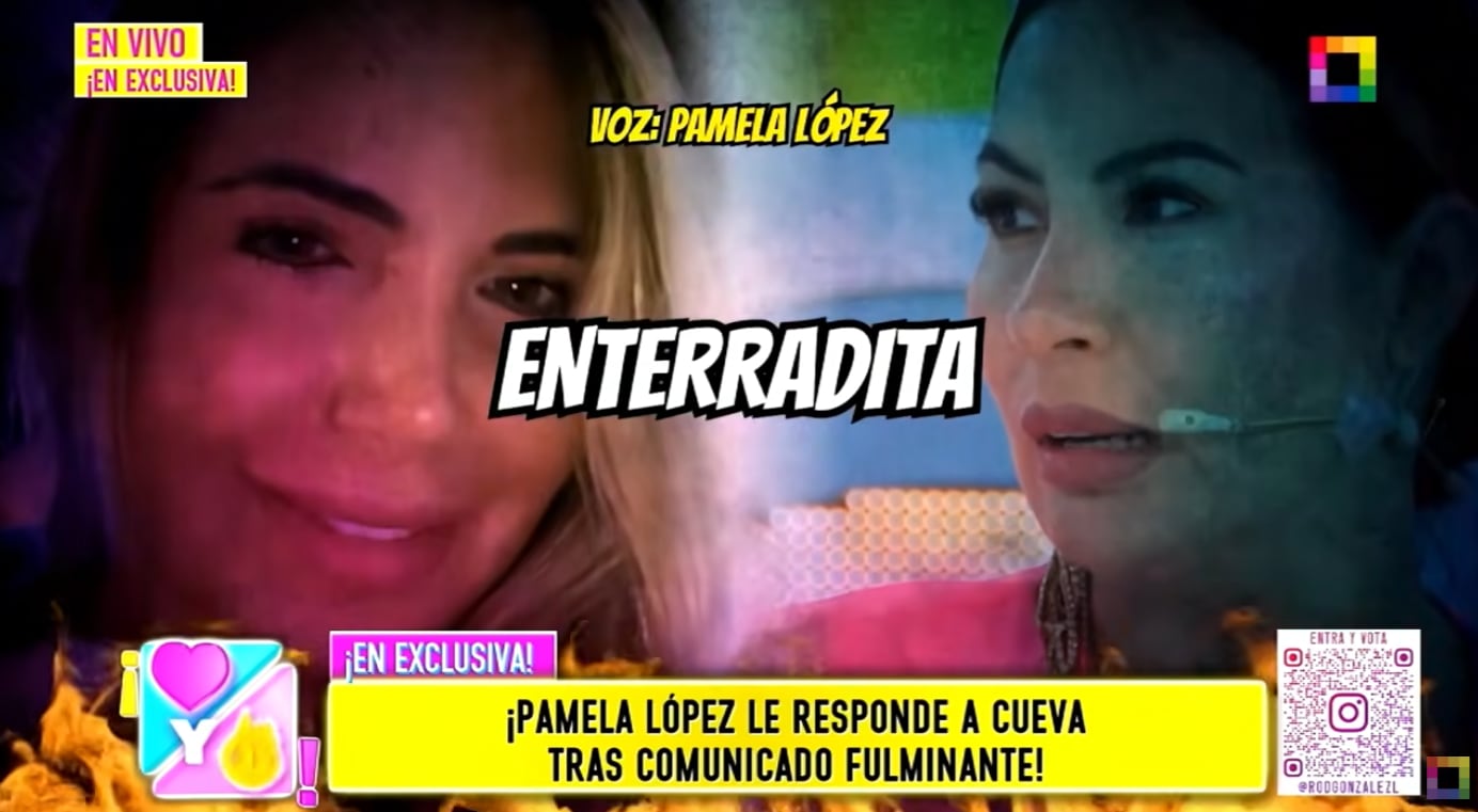 Pamela López dice que Anelhí Arias está "enterradita" en la farándula.