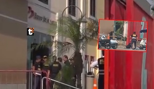 ¡Intento de asalto al Banco de la Nación! Dos heridos y cinco detenidos tras desatarse balacera en Minka del Callao