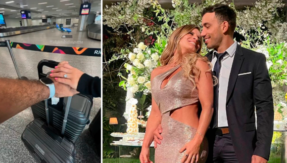 Alejandra Baigorria lució enorme anillo durante viaje con Said Palao ¿Se comprometieron?