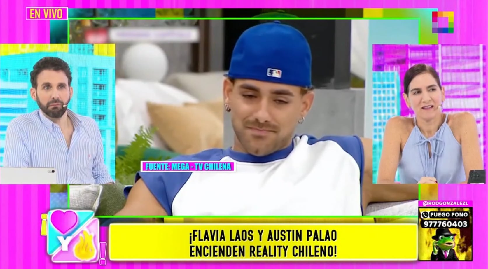 Austin Palao confiesa que no le gustaba las prendas cortas que usaba Flavia Laos.