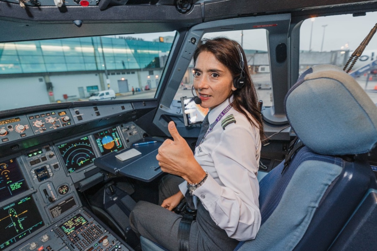 Mujeres en Sky Perú
