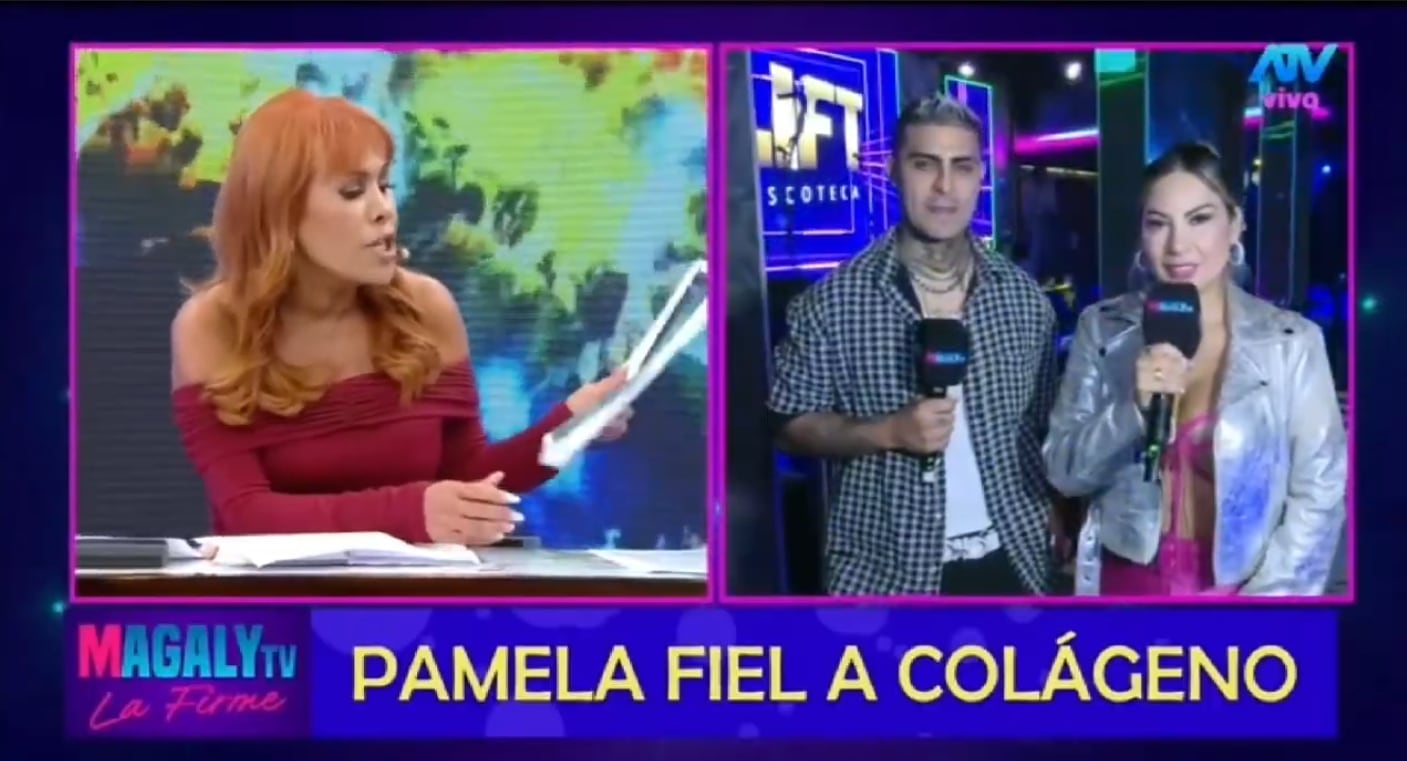 Magaly Medina lee chat que le envió Pamela López sobre Christian Cueva.