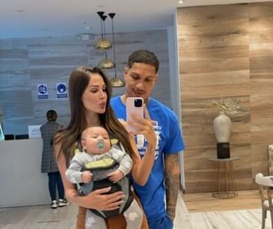 Ana Paula Consorte y Paolo Guerrero