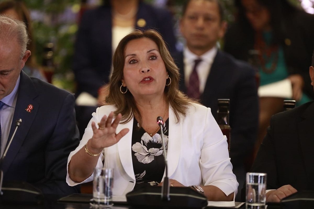 Dina Boluarte. (Foto: GEC)