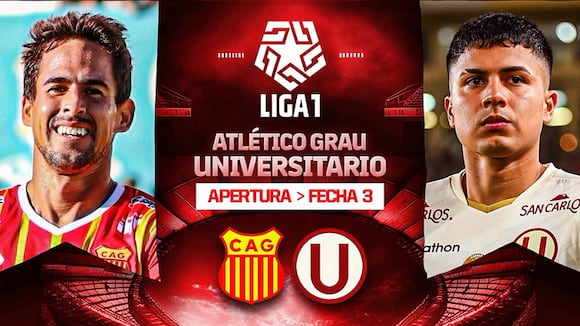 Universitario vs Atlético Grau por la Liga1 2025 | Video: GOLPERU