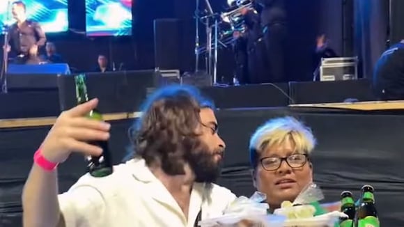 Trome | Francés baila en concierto de cumbia