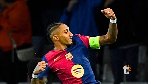 Raphinha anota gol madrugador de Barcelona ante Bayer por Champions League. (Vídeo: ESPN).