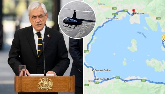 Sebastián Piñera: helicóptero donde viajaba expresidente de Chile cae en Lago Ranco