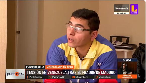 TROME | Venezolano que vive en Perú denuncia que figuró como votante (Latina)