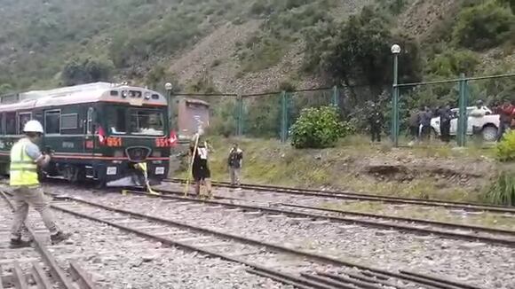 TROME | Franz Müllner arrastró tren y vagones en el Cusco