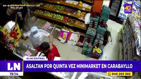 Asalto a un minimarket en Carabayllo