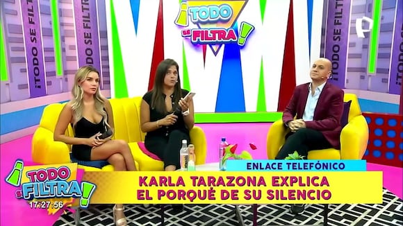 TROME | Karla Tarazona se molesta EN VIVO