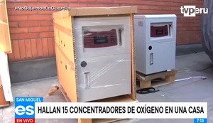 San Miguel: incautan 13 concentradores de oxígeno medicinal almacenados en un vivienda