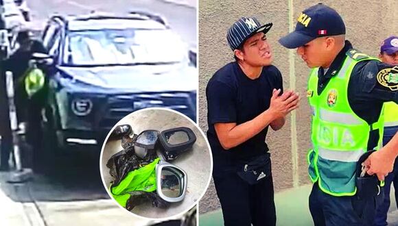 Ladrón de autopartes es detenido por serenos de Surco