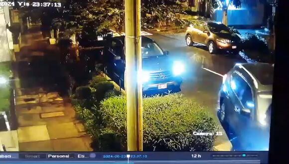 TROME | Balacera en Miraflores en frustrado robo de auto (Redes sociales)