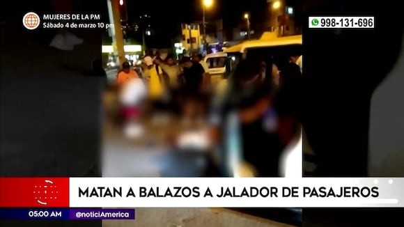 Mataron a balazos a jalador de pasajeros en VMT
