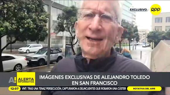 Alejandro Toledo en EE.UU.