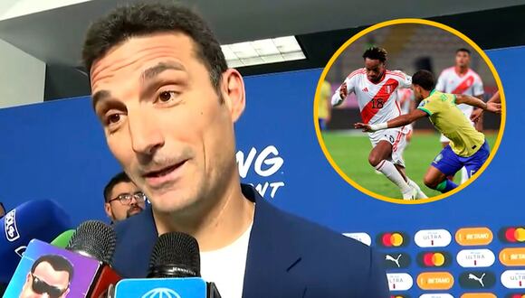 Lionel Scaloni y sus buenos deseos para Perú