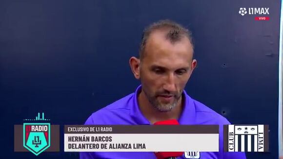 TROME: Hernán Barcos no descarta buscar otro camino (L1 MAX)