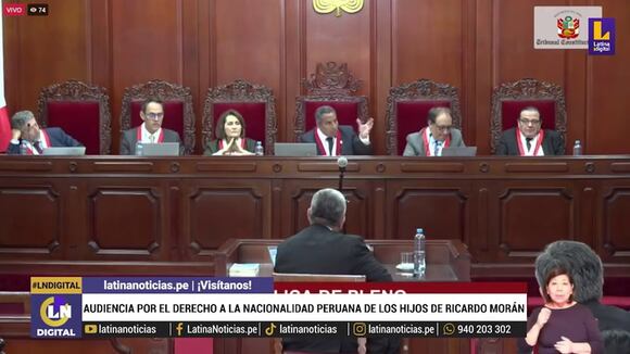 Ricardo Morán: Audiencia por el derecho a la nacionalidad peruana de sus hijos