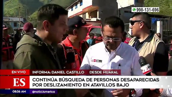 Suspenden las labores de búsqueda en Huaral