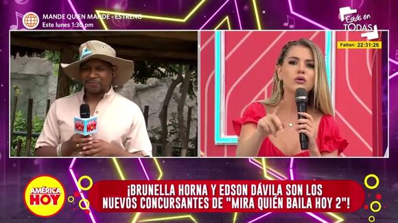 Brunella Horna es la participante sorpresa de "Mira quién baila"