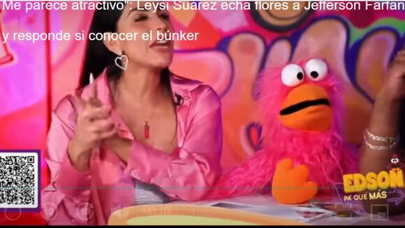 Trome | A Leysi Suárez le parece muy guapo Jefferson Farfán