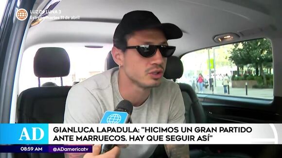 Gianluca Lapadula: "Hicimos un gran partido ante Marruecos. Hay que seguir así"