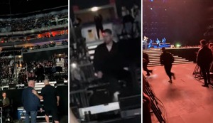¡Momentos de tensión! Nick Jonas interrumpe concierto tras ser apuntado con láser en la cabeza