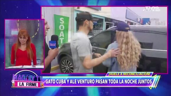 TROME | El Gato Cuba y Ale Venturo pasaron la noche juntos (Magaly TV)