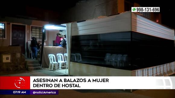 Comas: sicario mata a estudiante universitaria en un hotel