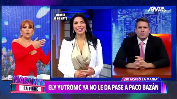 TROME - Ely Yutronic y Paco Bazán ya no ‘coquetean’ tras informe de Magaly