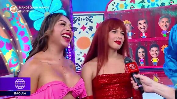 La Uchulú y Dayanita se reencuentran y descartan tener una enemistad: "Hasta compartimos novio"