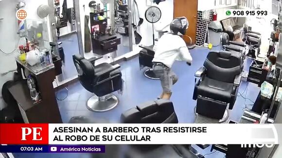 Asesinan a barbero de un disparo en la cabeza