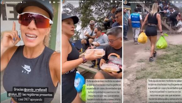 Alejandra Baigorria visita Chaclacayo y defiende a su padre de las críticas: "Hay que informar, no desinformar"