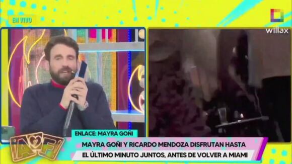 Trome|Mayra Goñi regresa a Estados Unidos