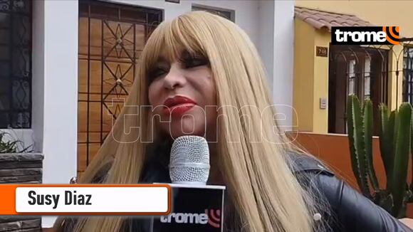 Susy Diaz en entrevista con Trome (Video: Carla Chevez)