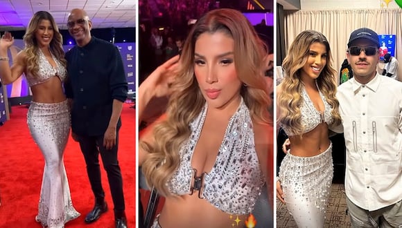 Yahaira Plasencia en los Latin American Music Awards: así fue su paso por la alfombra roja