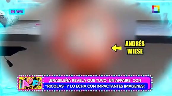 TROME: Brasilera revela que tuvo ‘encontrón’ con Andrés Wiese y suelta imágenes íntimas