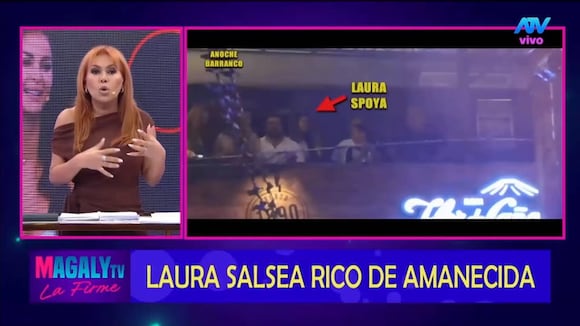 TROME - Laura Spoya vive su soltería al máximo con salidas hasta el amanecer