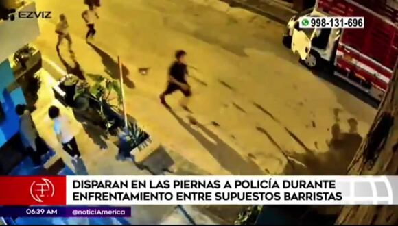 Chaclacayo: Policía terminó herido de bala tras enfrentamiento de presuntos barristas