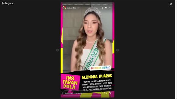TROME - Hija de Nílver Huárac viaja a El Salvador para representar al Perú en el Miss Mesoamérica 2023