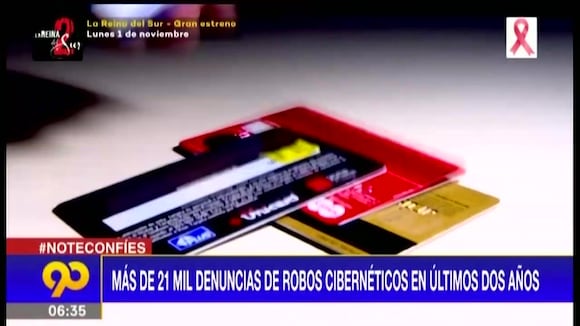 Más de 21 mil denuncias de robos cibernéticos en los últimos dos años