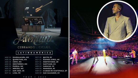 Aventura anuncia gira por Latinoamérica