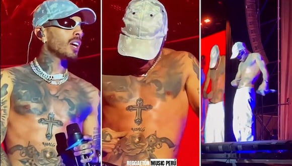 Rauw Alejandro y el mensaje que le dedicó a Rosalía durante su concierto en Sevilla